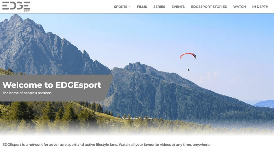 Edgesport website