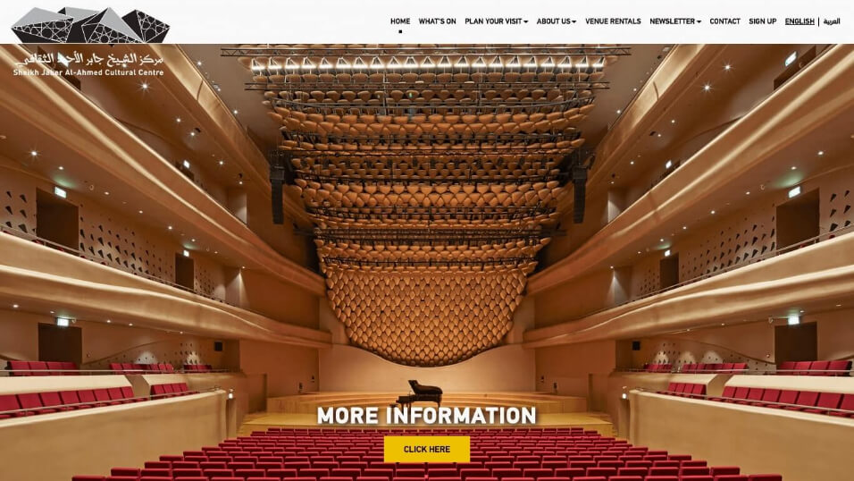 Sheikh Jaber Al-Ahmad Cultural Centre website